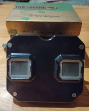 Antique Sawyers View Master 3D Slide Viewer Stereoscope w/Box & 13 Reels U.S.A.