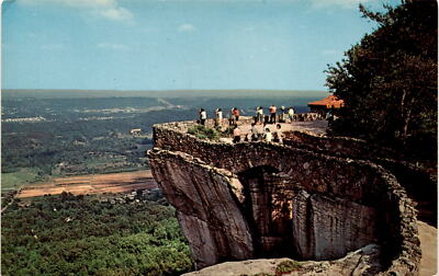 Vintage Rock City Gardens Postcard - Lover's Leap