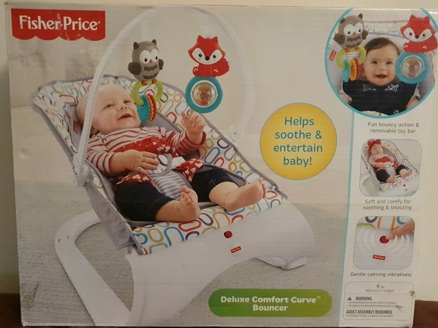 fisher price deluxe comfort curve bouncer