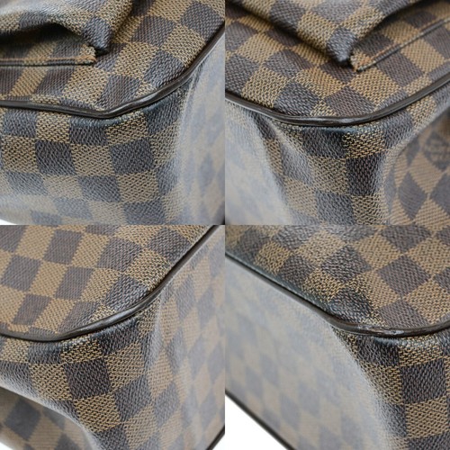 LOUIS VUITTON Uzes Shoulder Bag Damier Ebene Leather Brown France N51128 70ED873 - Picture 7 of 18