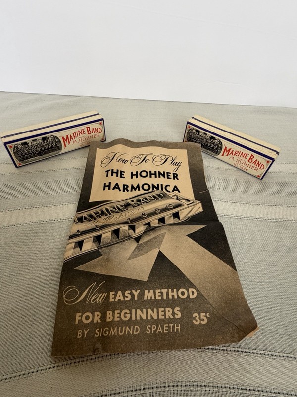 Horner Harmonicas 1896 Marine Band          Key A And Key C Never Used