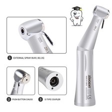 Implantologia dentale Dentista 20:1 Contrangolo Manipolo push button handpiece