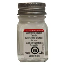 Testors Gloss White Enamel Paint .25oz