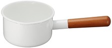 Noda Horo Pochika Milk Pan 12cm Enamelware Made In Japan