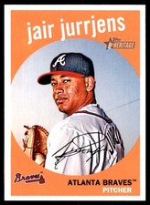 Jair Jurrjens 2008 Topps Heritage #C219 Braves MLB READ FREE SHIP AutographDen