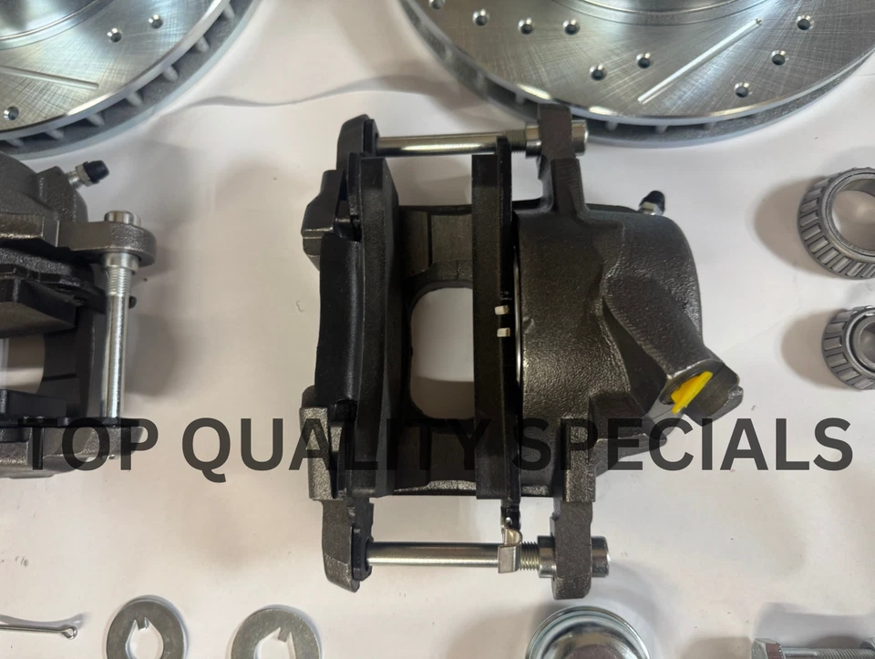 Ford F1 F100 1948-56 camioneta pickup de media tonelada kit de frenos de disco delanteros 5 x 5 1/2 rotores Foto 3 de 4