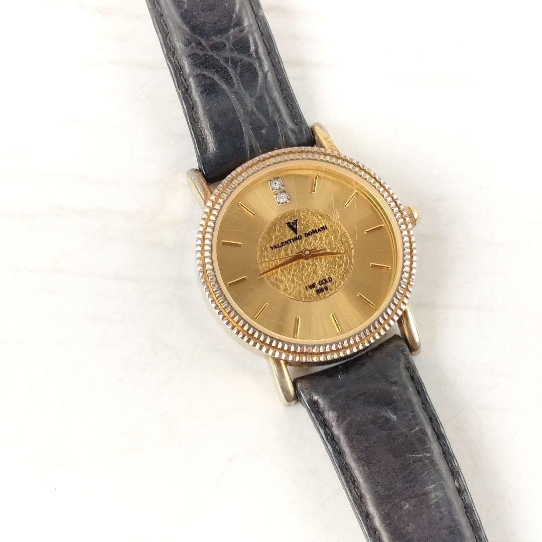 Valentino Domani VD-1023 FINEGOLD 999.9 Quartz Men's Analog