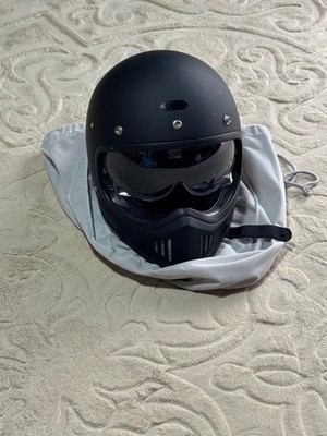 SHOEI EX-ZERO Full Face Helmet Size XL Matte Black with Storage Bag