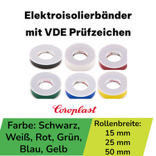 Elektro Isolierband Coroplast 10 m Klebeband ...