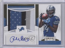 2012 Prominence Premiere Materials Signatures Prime 1/15 Ryan Broyles Auto 9bh