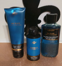 Bath  Body Works Ocean 3 pc Set Men's Collection