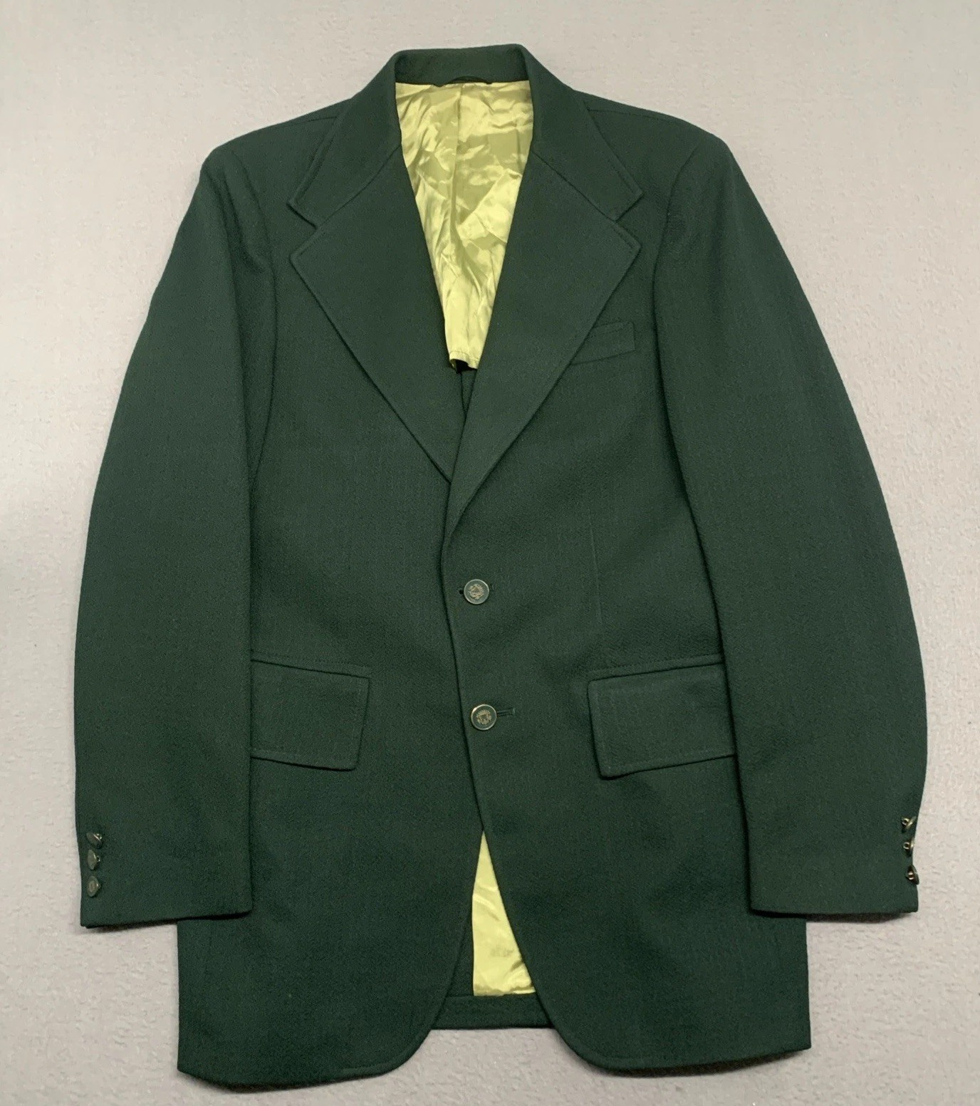 McGregor 2-Button Blazer/Jacket Forest Green 39L … - image 1