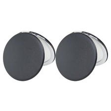 2.8 Inch Double Sided Mirror 1x 3x Magnifying Black PU Leather Compact