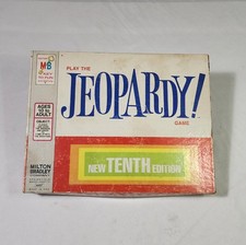 Vintage 1964 "Play the JEOPARDY! Game" Board Game 10th Edition MADE IN USA
