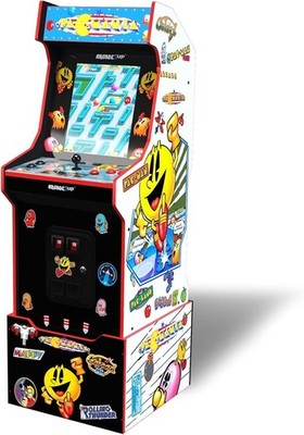 Arcade1Up PAC-MAN Customizable Arcade Cabinet WiFi 14 Games A1U
