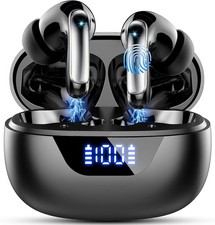 Wireless Earbuds Bluetooth 5.3 Headphones 48H Stereo Earphones in Ear 4 ENC Mic
