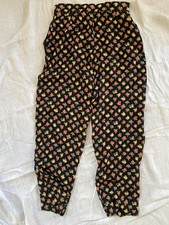 Emanuel Ungaro - Vintage Silk blend Floral Pant size 6/40