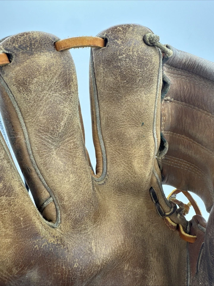 Guante de béisbol Wilson vintage CANADÁ 398340-1941 LH correa Hold-Tite A2030 Foto 3 de 4