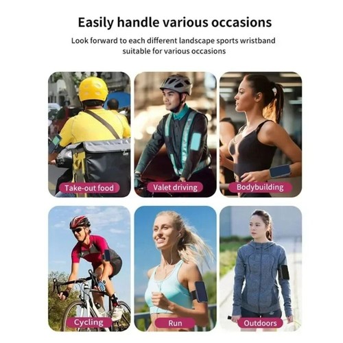 Rotating Armbands Phone Holder Wrist Pouch Wrist Mobile Holder Outdoor Sport - 第 12/12 張圖片