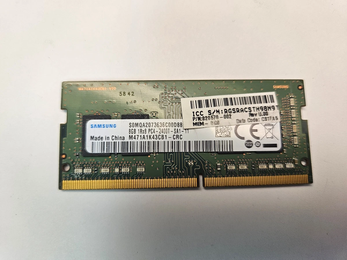 Samsung 8GB Computer DDR4 SDRAM for sale - eBay