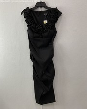 NWT XSCAPE Women Black Dress Size 10
