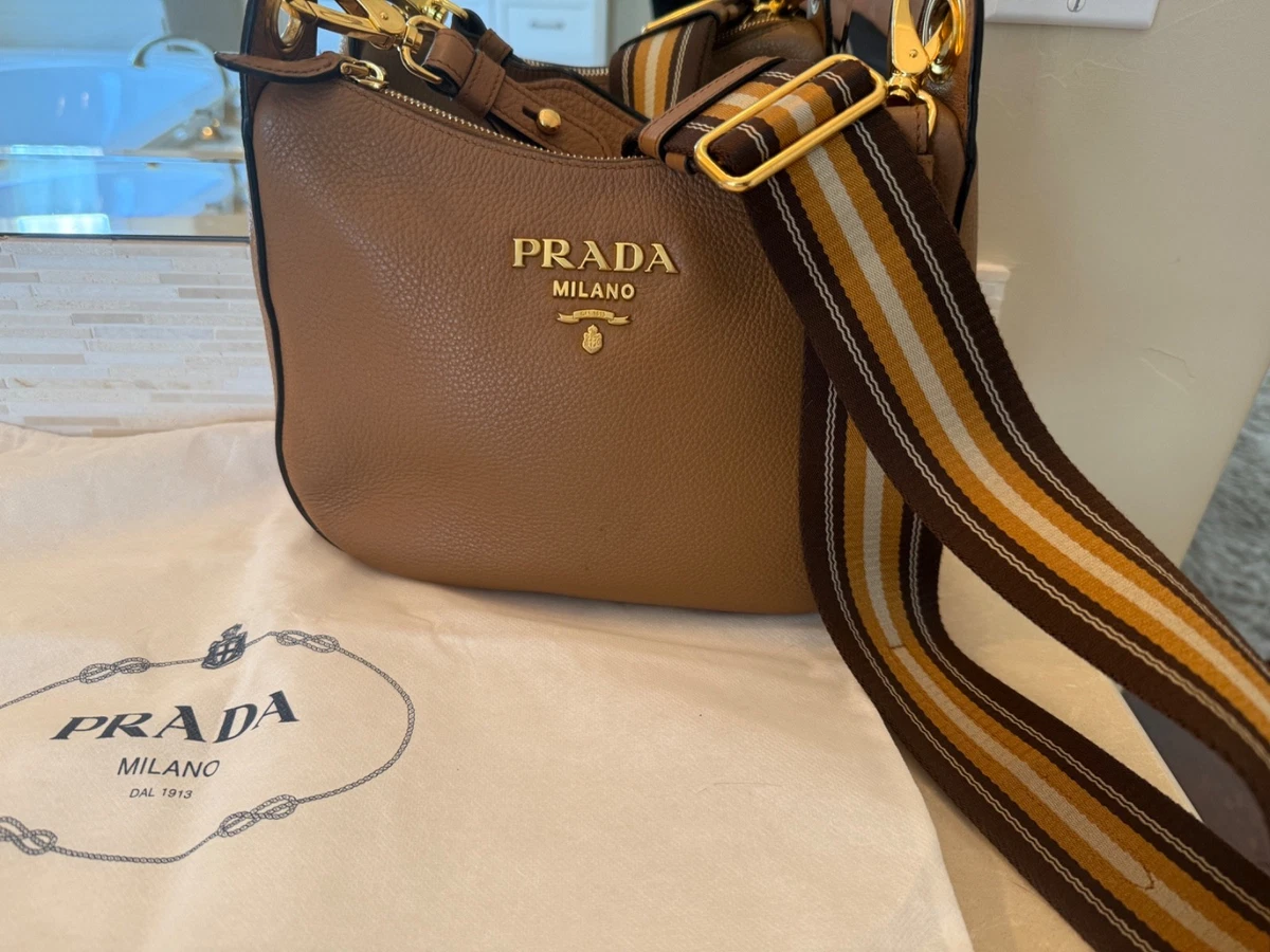 PRADA Vitello Leather Bags & Handbags for Women for sale | eBay
