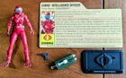 GI JOE Cobra NM/M Baroness 2008 V11 Complete & File Card 25th MASS Device Diver