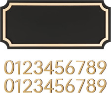House Numbers for Outside, Address Plaques, Personalized Address Signs for House