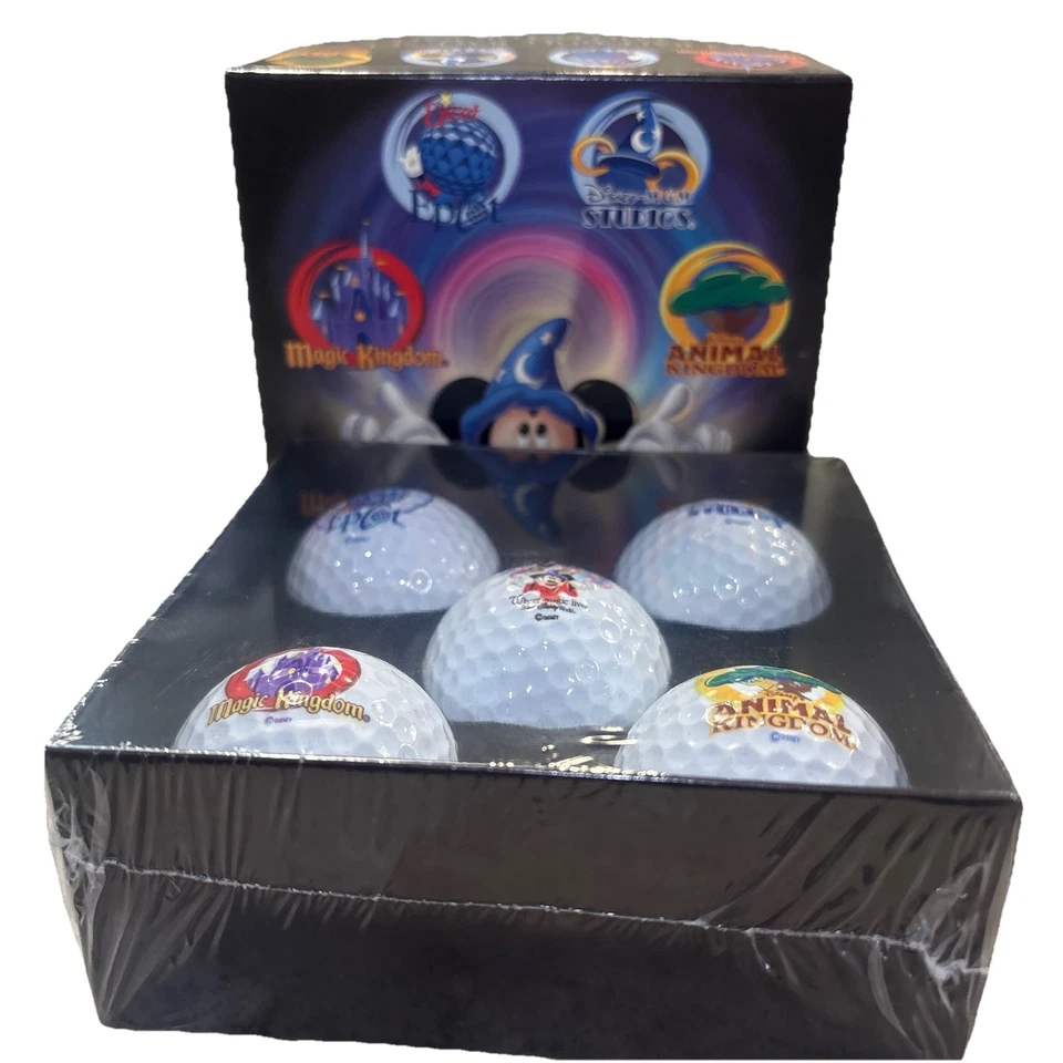 Walt Disney Golf Balls - with theme park logos - new in box Sealed - Image 2 of 3