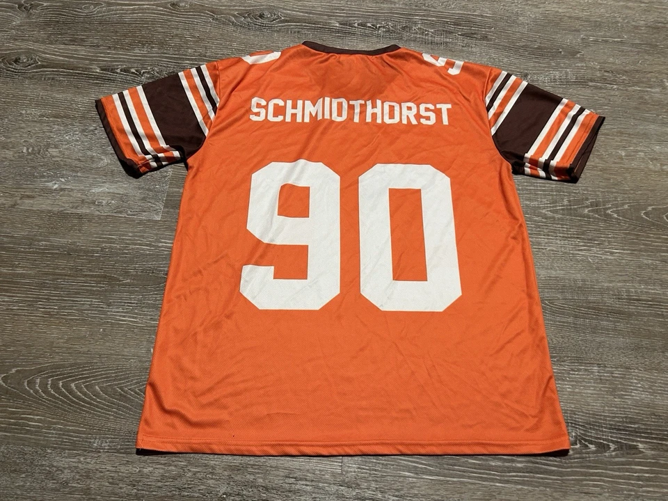 Camiseta de fútbol americano Bowling Green Falcons BGSU State University #90 Schmidthorst SGA Foto 3 de 4
