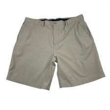 Vineyard Vines Men's On-The-Go Performance Chino Shorts Khaki/Tan Size 40