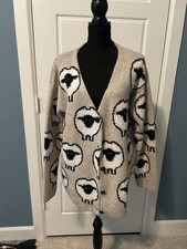 Woolrich Size Medium Sheep Cardigan