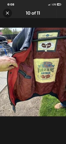 Wu Tang Vintage Leather Jacket image 3