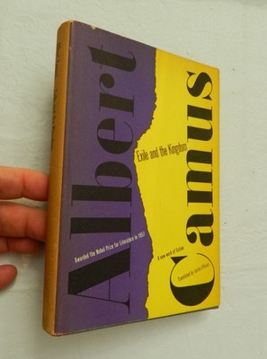 1958,  EXILE AND THE KINGDOM by Albert Camus, HBw/dj, 1st Amer Ed, VG
