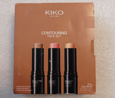 KIKO MILANO Face Contouring Set Contour Stick Makeup 0.35 oz
