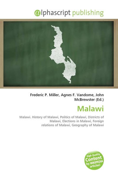 Malawi Frederic P. Miller (U. A.) Taschenbuch Englisch 2026 Omniscriptum-image