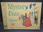 Vintage 1965 Mystery Date Game Milton Bradley Original Box Complete Set