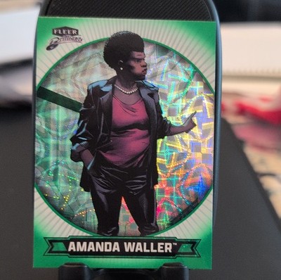 Fleer Brilliants Superman Amanda Waller #51 Green Kryptonite Serial Numbered