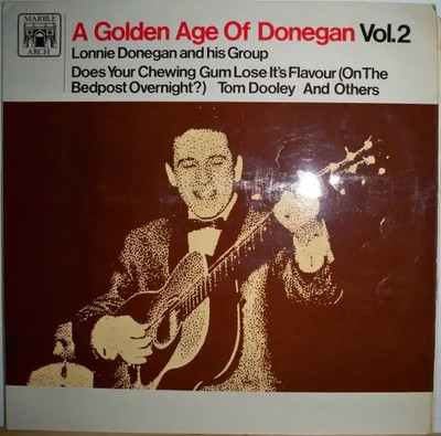 LP Lonnie Donegans Skiffle Group A Golden Age Of Donegan Vol.2 NEAR MINT