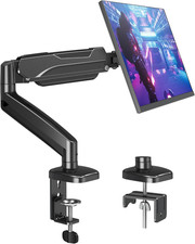 Single Monitor Desk Mount Arm for 17-32" Screens Full Motion VESA Stand