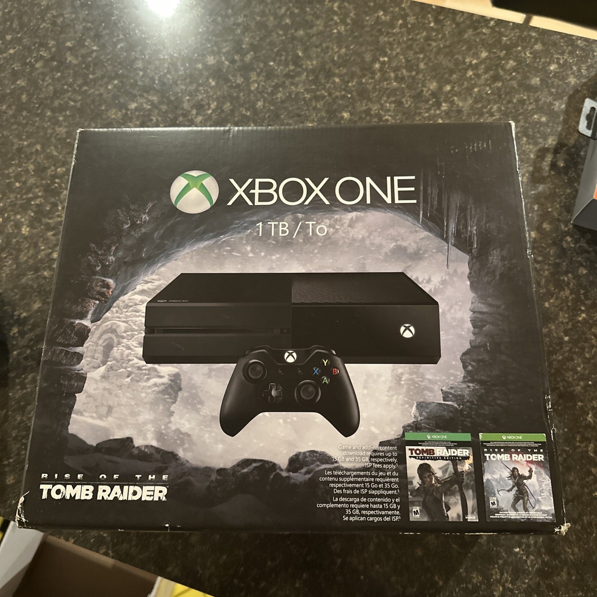 Microsoft Xbox One Rise of the Tomb Raider Bundle 1TB Black