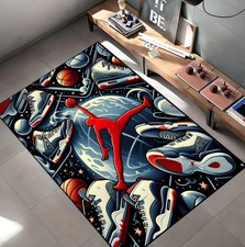 Basketball Rug, AJ Rug, MJ Rug, Nba Rug, Legends Rug, Gym Rugs, Spor