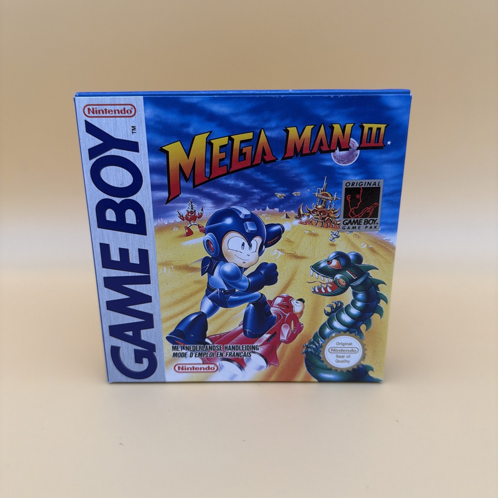 MEGA MAN III 3    - Nintendo GameBoy game boy -  FAH -