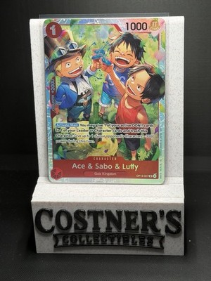 Ace & Sabo & Luffy OP13-007 SR One Piece Carrying On His Will English