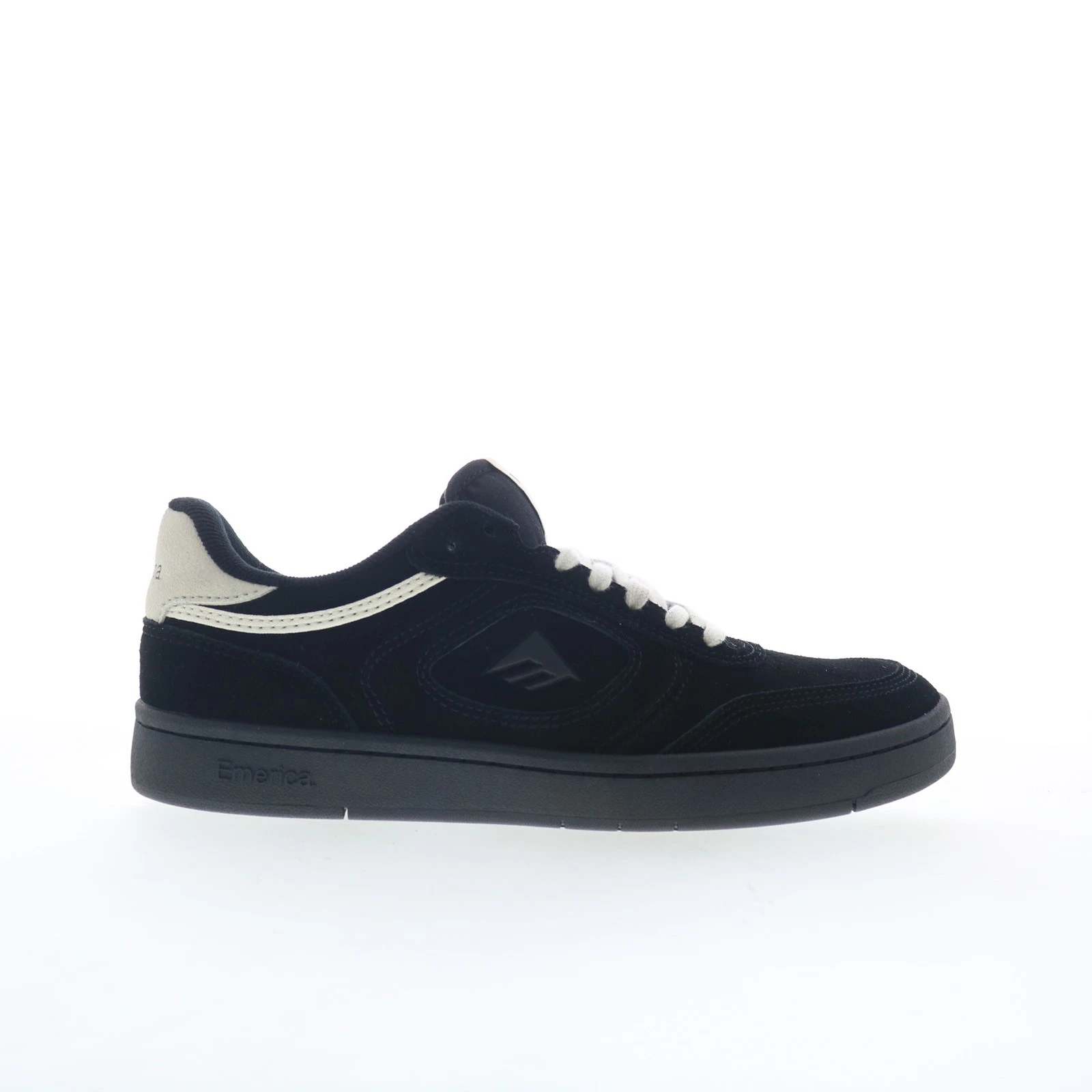 Emerica KSL III 6102000144003 Mens Black Suede Skate Inspired Sneakers Shoes