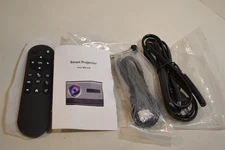 Remote Control for Smart Projector (Manual, HDMI, Power Cord, Remote, Pin)