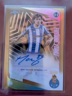 Rodrigo Mora Auto Topps UEFA Chrome Future Stars FCPorto 23/50