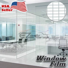 Medium Box Glass Film Static Cling Office Window Pattern Decoration Privacy #45