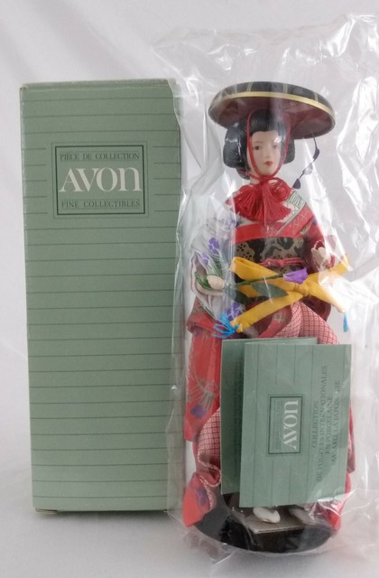 avon international porcelain doll collection