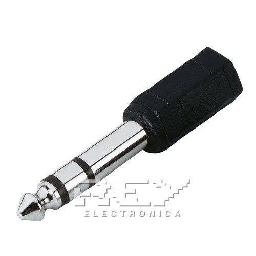 Adaptador jack hembra 3,5mm a macho 6,3 Calidad ¡ENVÍO DESDE ESPAÑA! v100 - Imagen 1 de 2